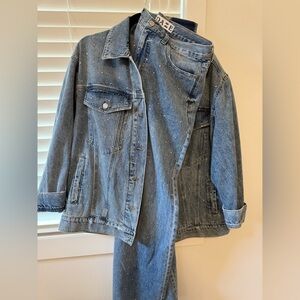 Daze Studded Denim Jacket